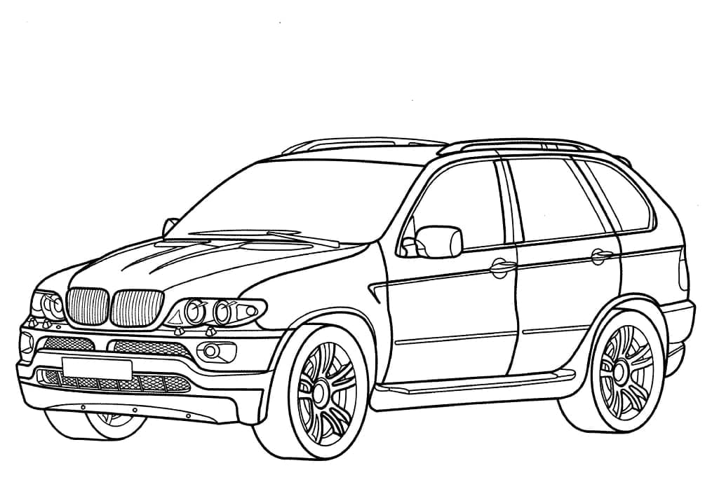 Coloriage BMW X5