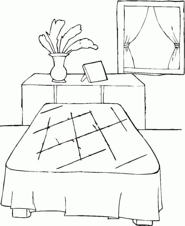 Chambre Simple coloring page