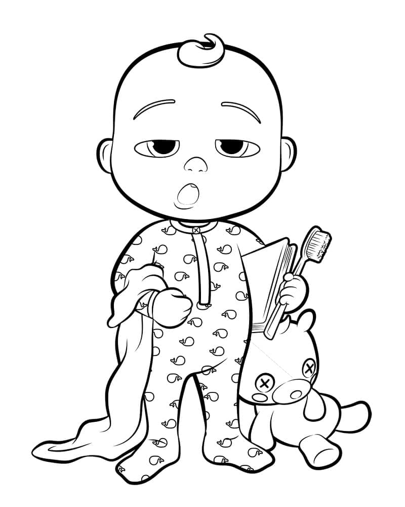 Cocomelon Imprimable coloring page