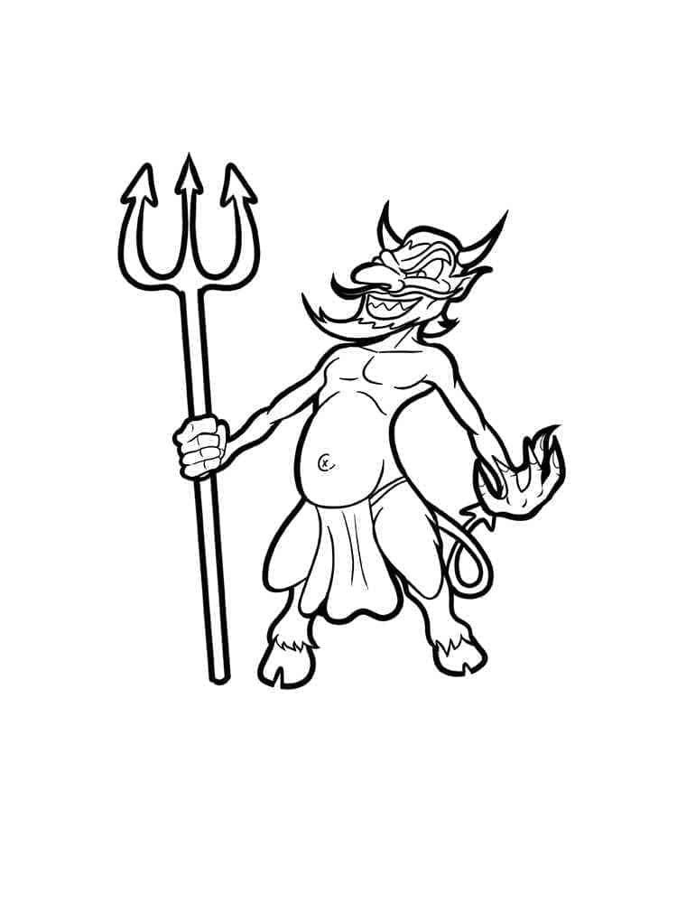 Diable 3 coloring page