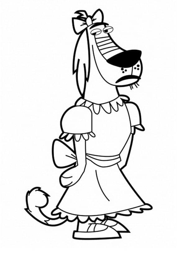 Dukey Imprimable coloring page