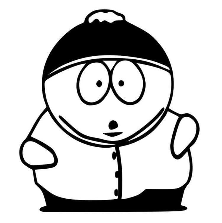 Coloriage Eric Cartman South Park