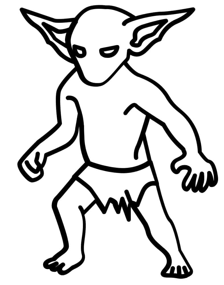 Gobelin Simple coloring page