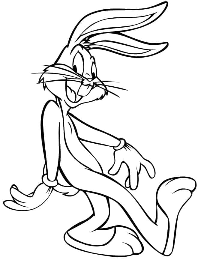 Coloriage Image de Bugs Bunny
