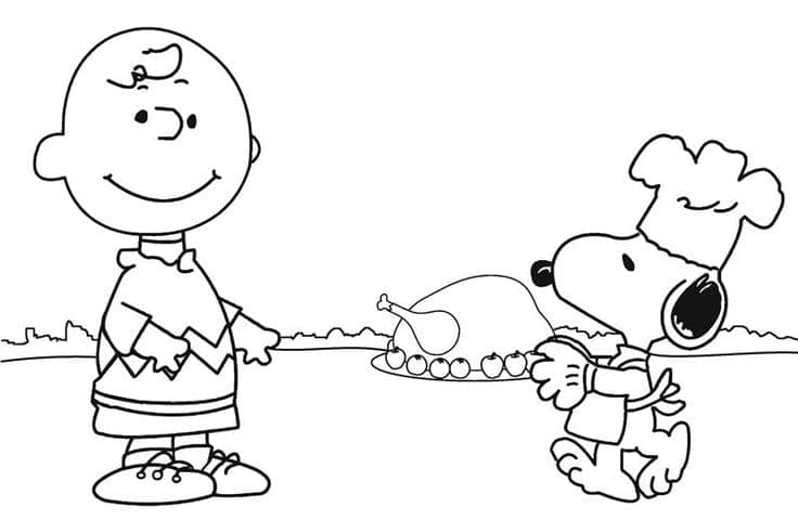 Image de Snoopy coloring page