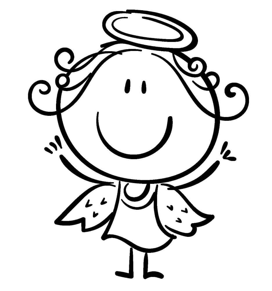 Petit Ange coloring page