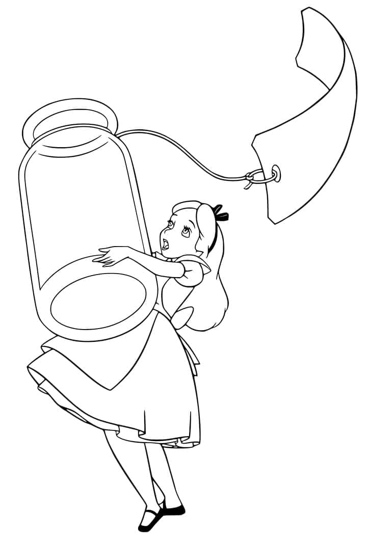 Petite Alice coloring page