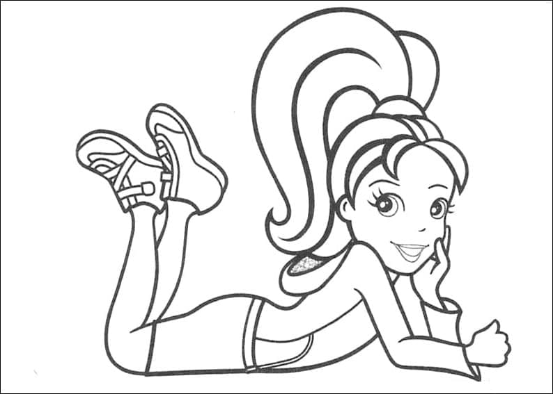 Polly Pocket 1 coloring page
