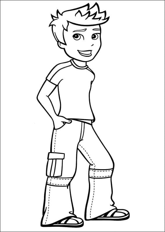 Polly Pocket 3 coloring page