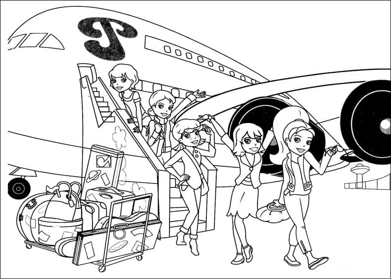 Polly Pocket 8 coloring page
