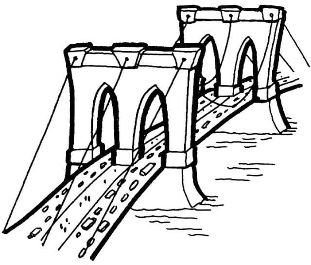 Pont 1 coloring page