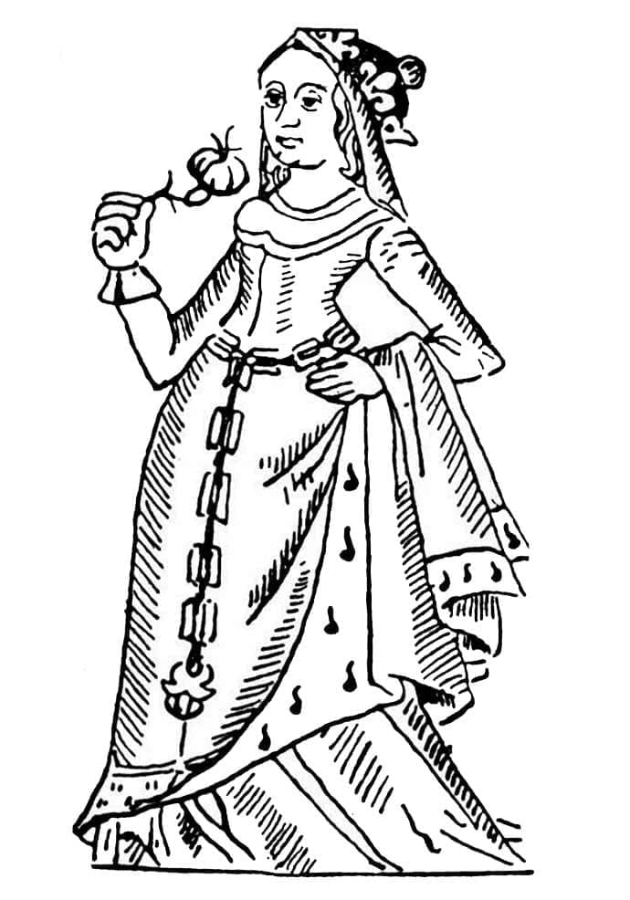 Reine 1 coloring page