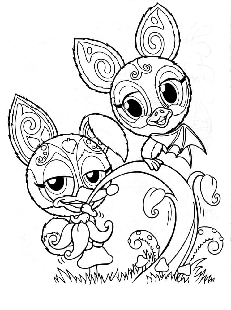 Zoobles Pour Enfants coloring page