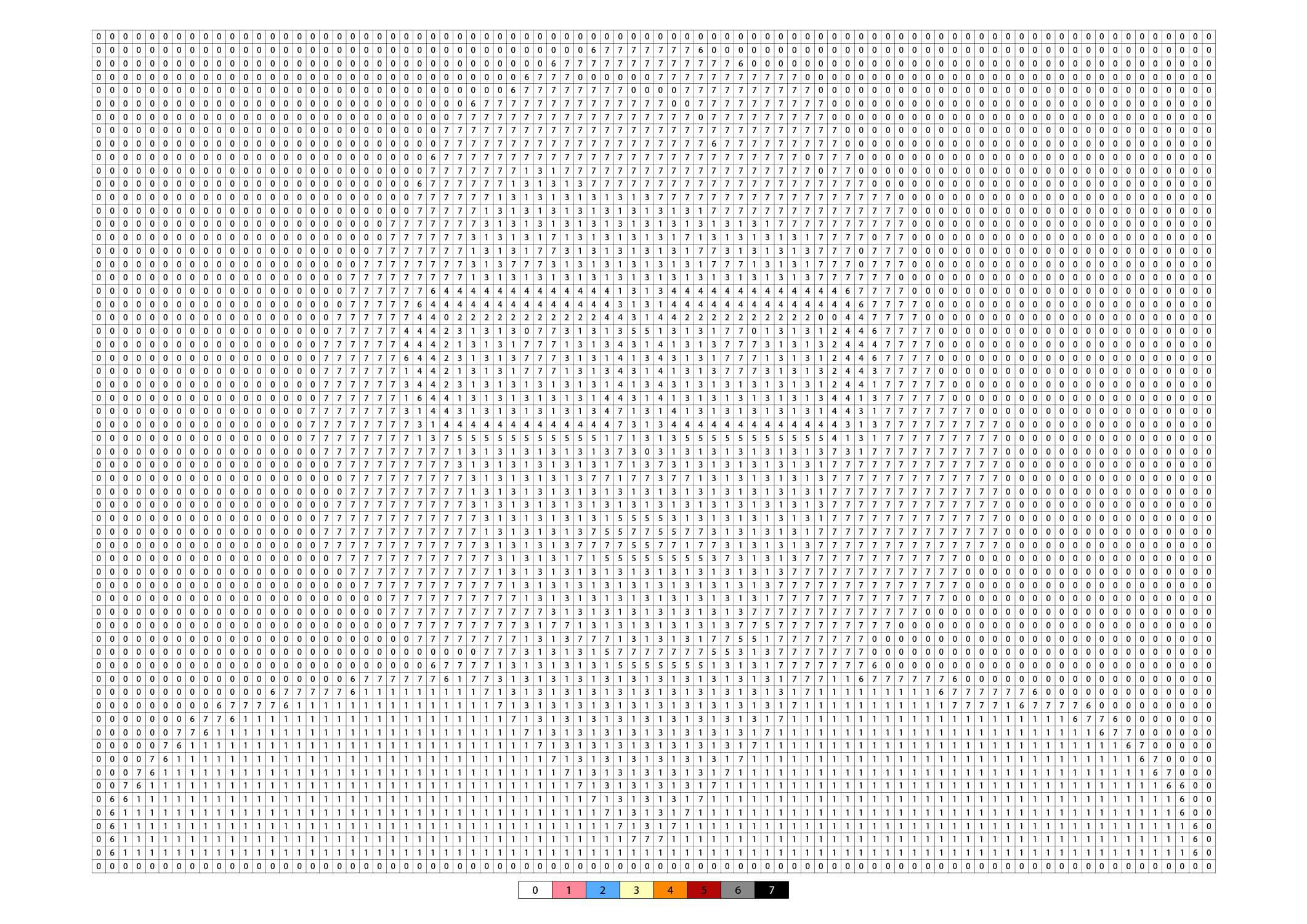 Pixel Art Femme Coloriage par Numéro coloring page