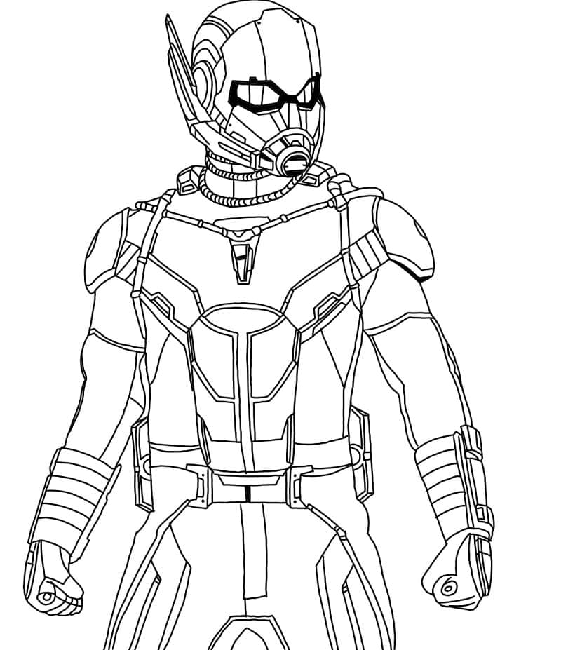 Coloriage Ant-Man
