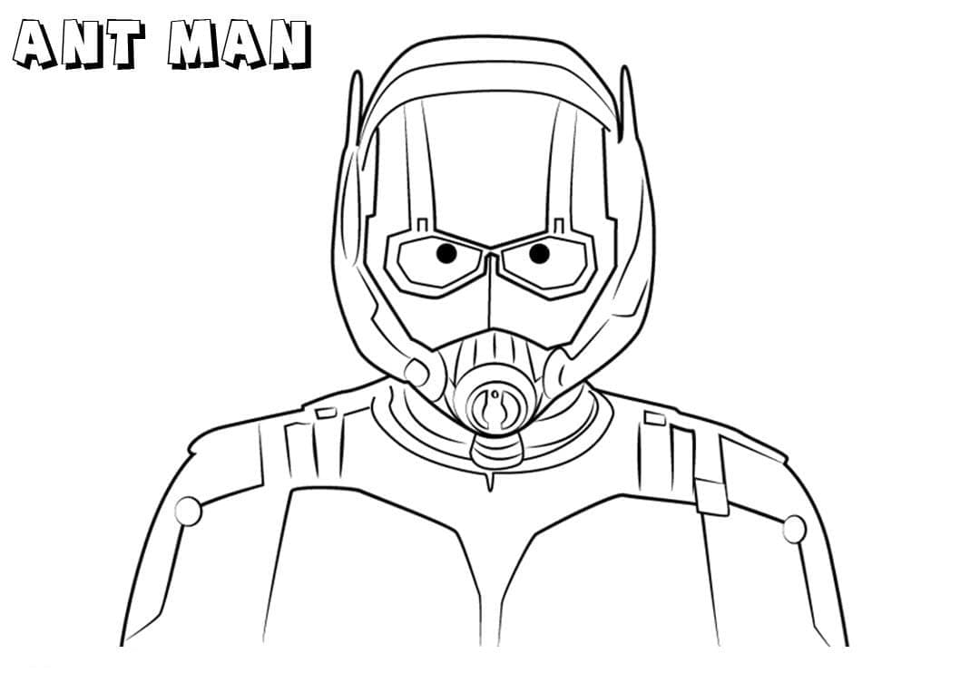 Coloriage Ant-Man 5