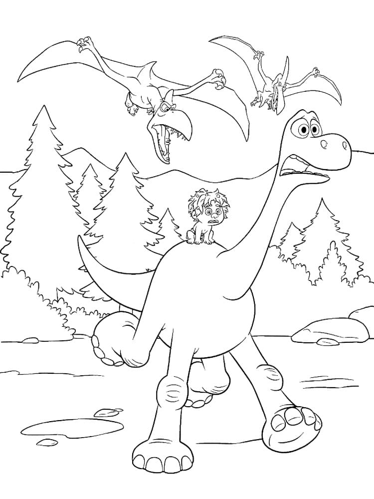 Arlo qui Court coloring page