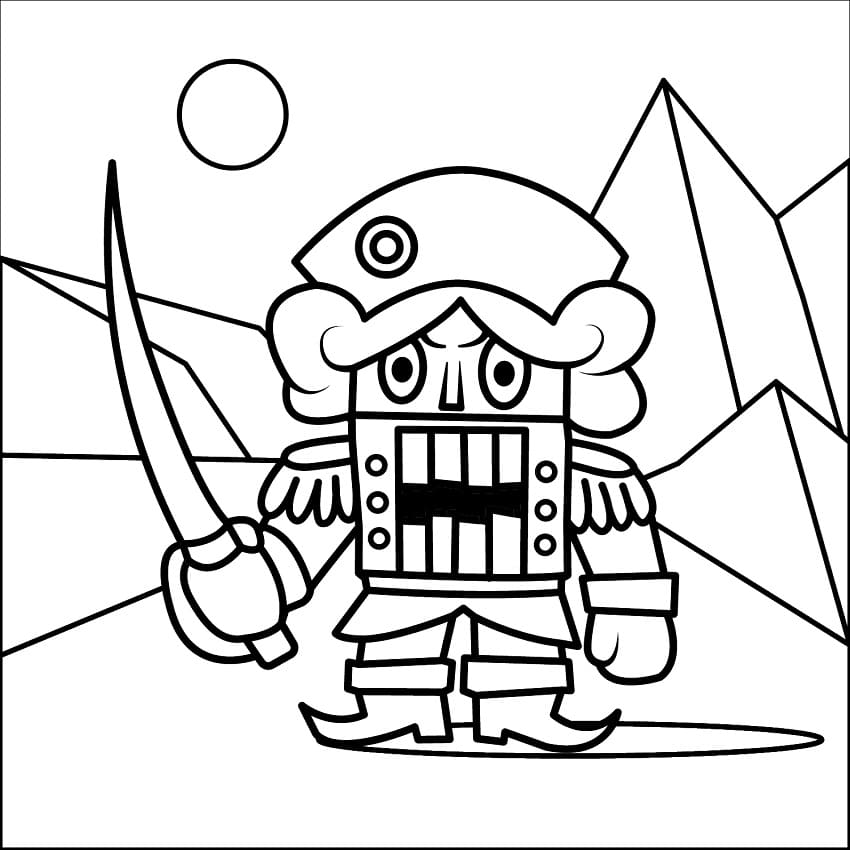 Casse-Noisette Imprimable coloring page