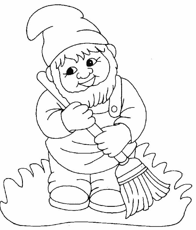Gnome Balaie coloring page