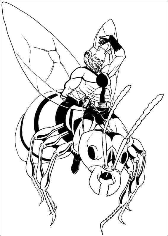 Coloriage Image d'Ant-Man