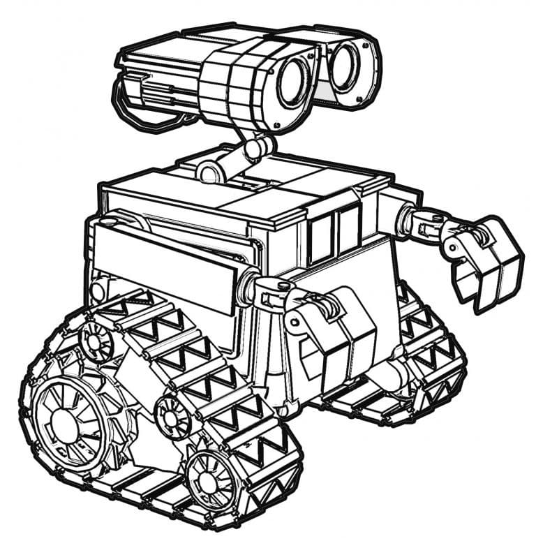 Coloriage Image de Wall-E