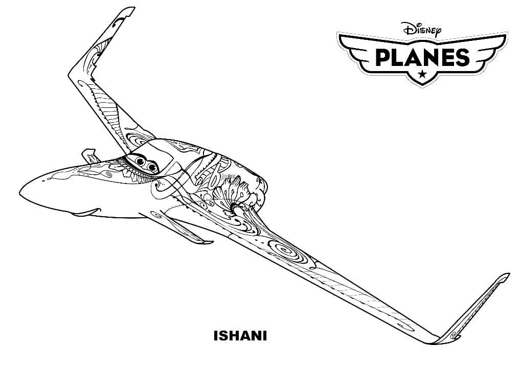 Ishani de Planes coloring page
