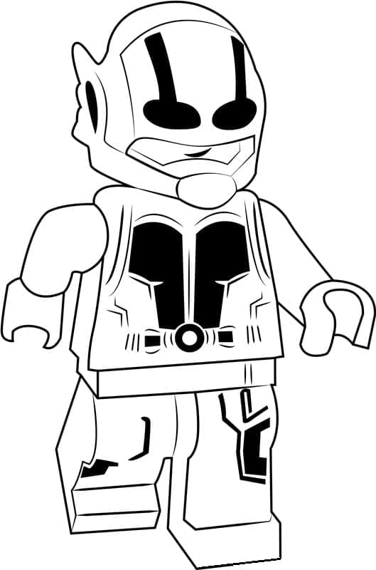 Coloriage Lego Ant-Man