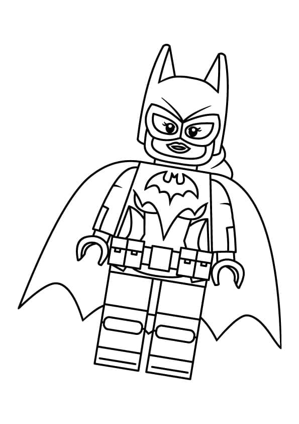 Lego Batgirl Gratuit coloring page
