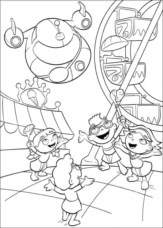 Petits Einstein Imprimable coloring page