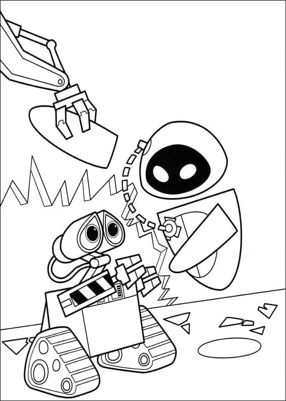 Wall-E 11 coloring page