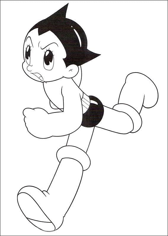 Astro Boy 1 coloring page