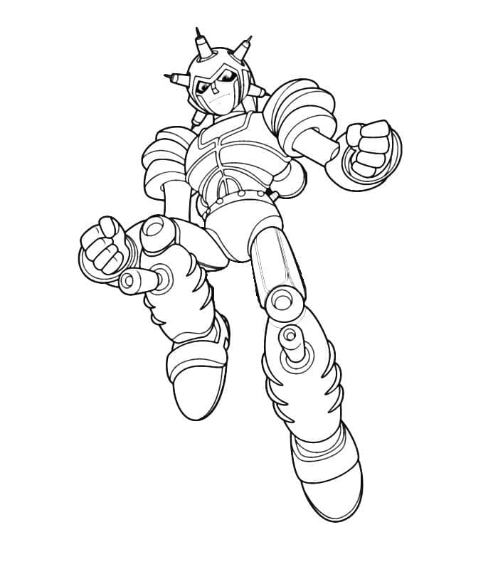 Atlas de Astro Boy coloring page