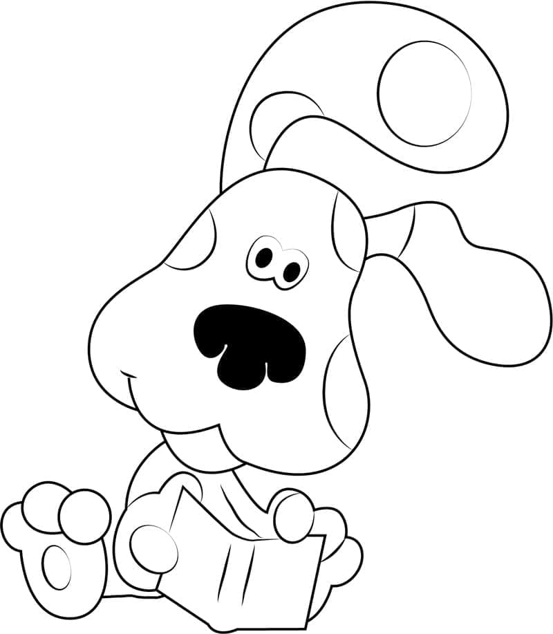 Blue’s Clues Imprimable coloring page