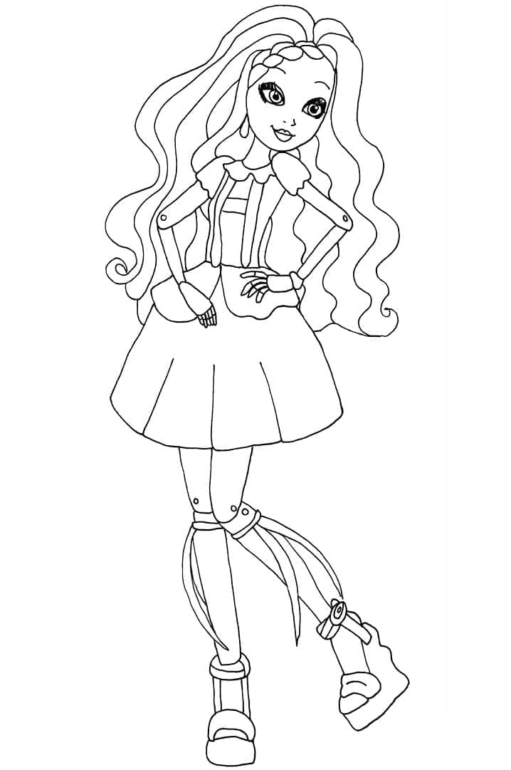 Cedar Wood dans Ever After High coloring page