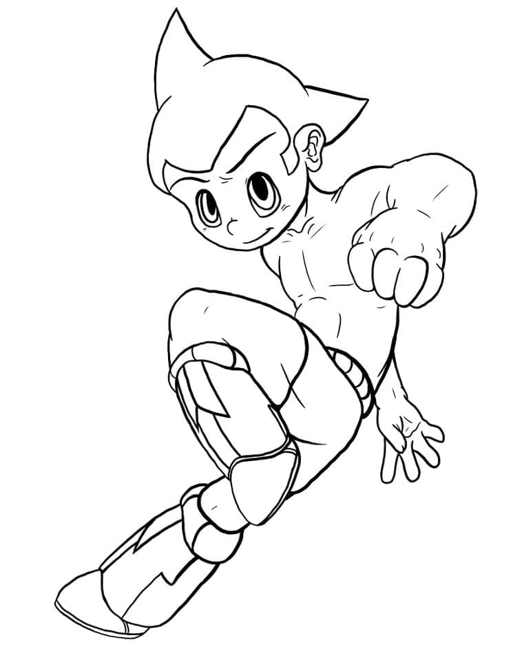 Dessin de Astro Boy coloring page