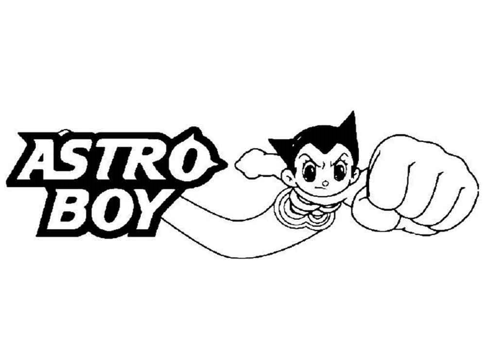 Coloriage Dessin Gratuit de Astro Boy