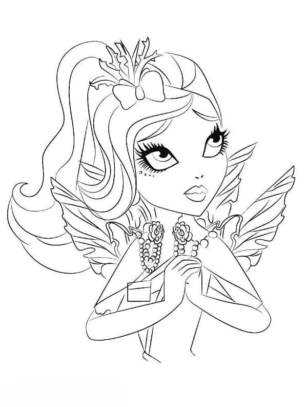 Ever After High Pour Filles coloring page