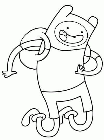 Finn Heureux coloring page