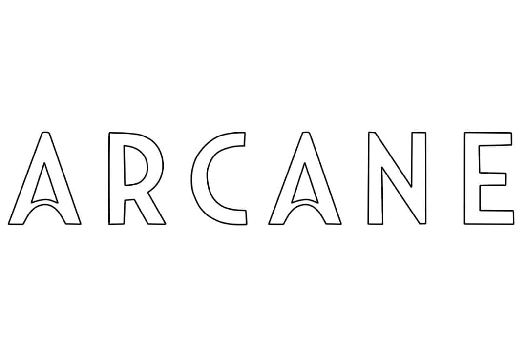 Coloriage Logo de Arcane