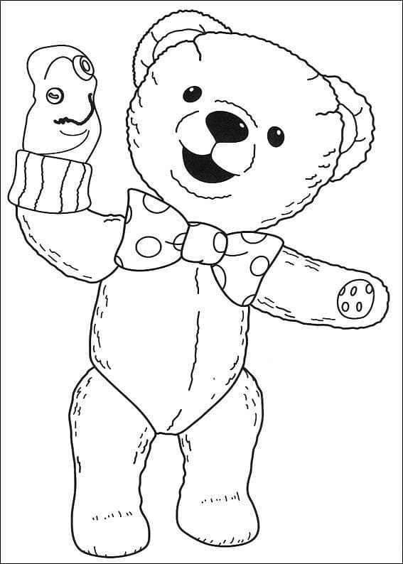 Andy Pandy 1 coloring page