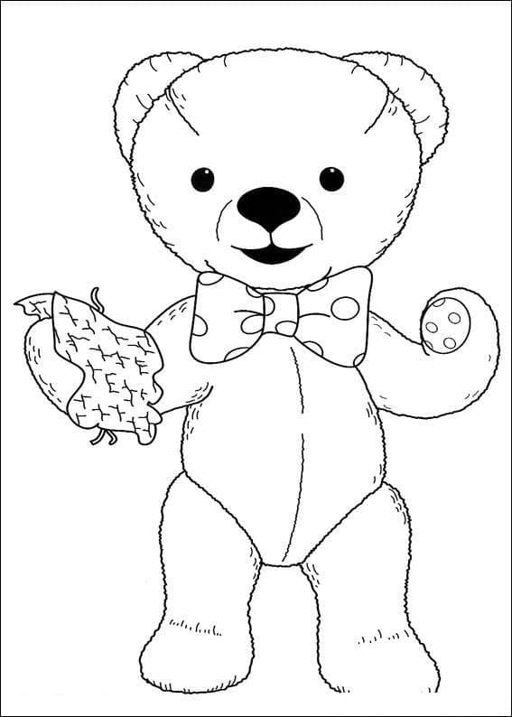 Andy Pandy 3 coloring page