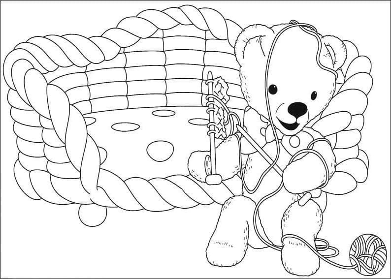 Coloriage Andy Pandy 6