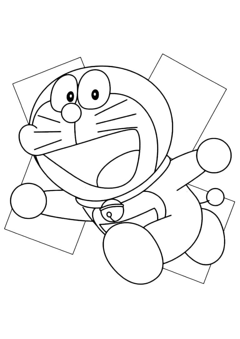 Coloriage Doraemon Pour les Enfants