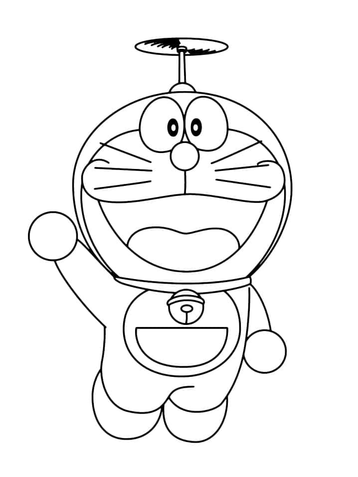 Coloriage Image de Doraemon