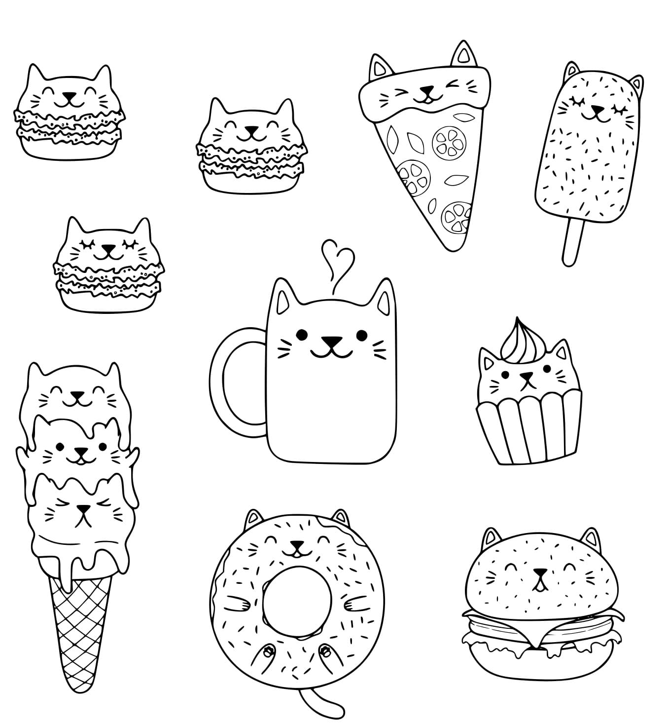 Coloriage Kawaii Nourriture Imprimable T l charger Et Imprimer Coloriage Kawaii Nourriture Imprimable T l charger Et Imprimer