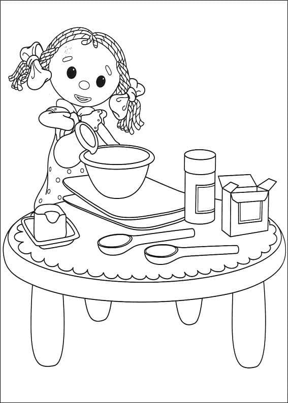 Looby Loo Mignonne coloring page