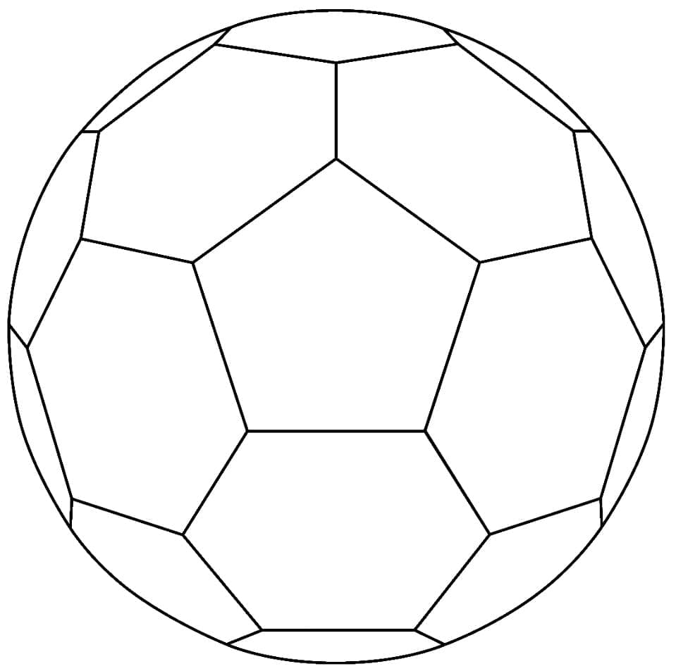 Coloriage Ballon de Handball