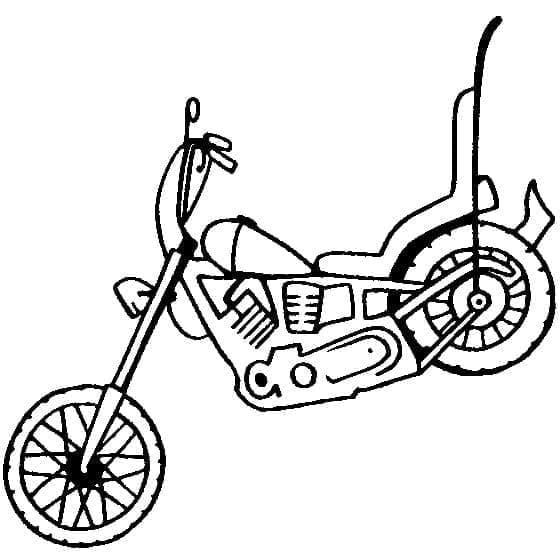 Image de Harley Davidson coloring page