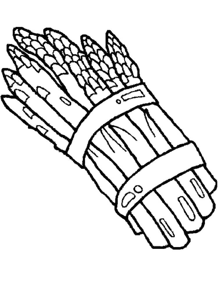 Asperges Imprimable coloring page