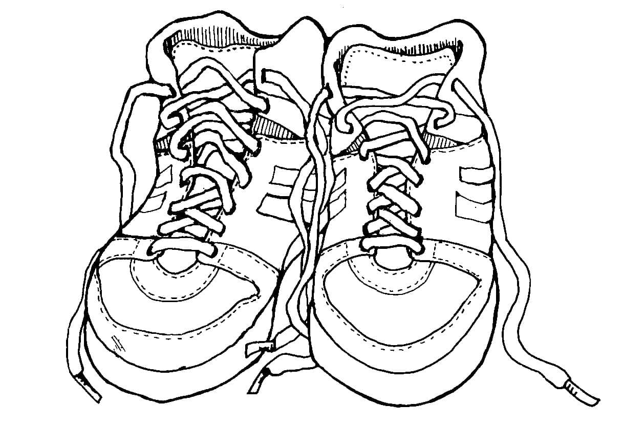 Coloriage Chaussures 2